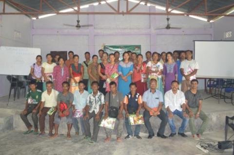 Training Programme on spring protection initiatives at Rongara C & RD Block